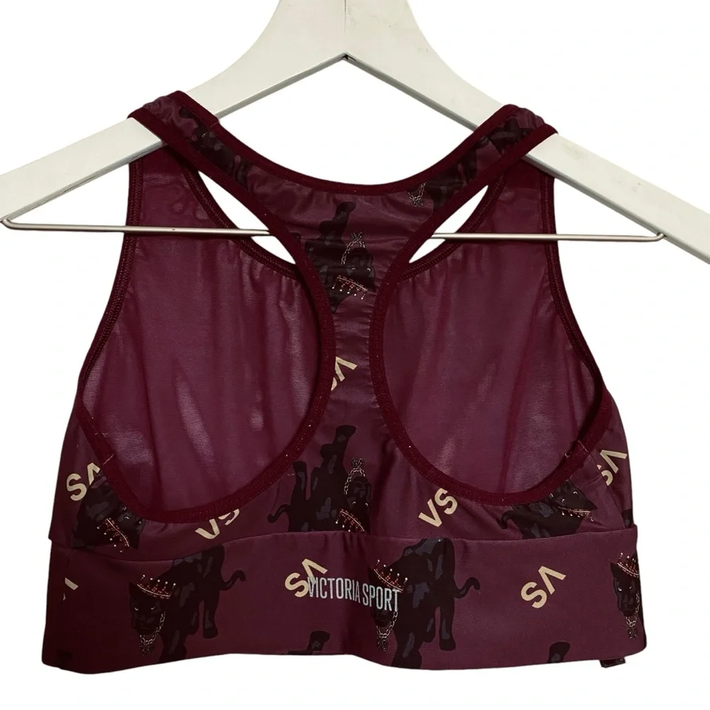 Victoria's Secret The Player Crown Racerback Sports Bra Wireless Size Medium‎